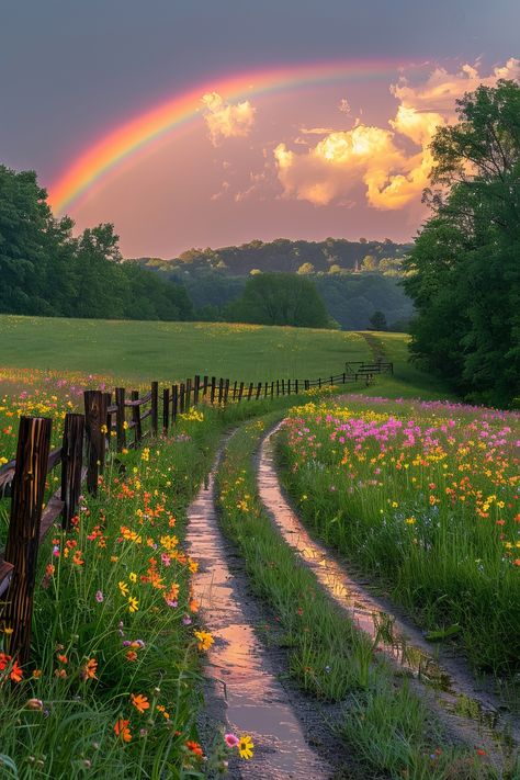 Tree Pictures Photography Nature, Cute Nature Pictures, Peaceful Pictures Nature, Field Of Pink Flowers, Colourful Landscapes Photography, Earth Asthetic Picture, Peaceful Places Nature, Running Through Field Aesthetic, Peaceful Nature Photos