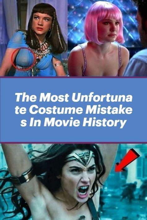 Worst Costume, Worst Wedding Dress, Historical Movies, Movie Mistakes, Celebrity Facts, Hairstyles Videos, Makeup Transformation, Celebrity Trends, Sporty Hairstyles