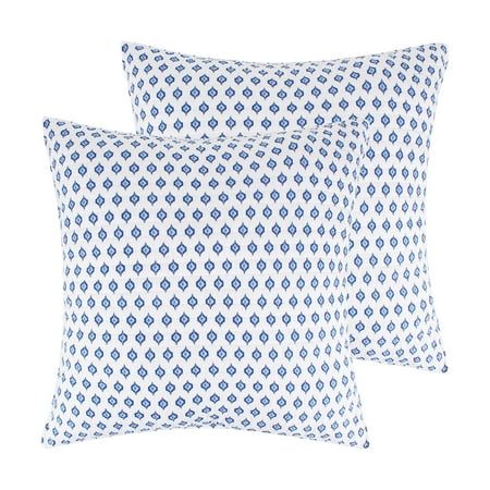 The Vintage Blossom Quilted Euro Sham by Levtex Home is inspired by a collection of bamboo fans. Offered in blue and white, this design will immediately transform your bedroom. These shams feature a blue and white medallion icons. The Euro Sham (26x26in.) is cotton, quilted with a cotton rich filler and is machine washable. Pillow inner not included. Enjoy this for years to come! Size: Euro Sham 26x26 - Set of 2. White Dorm Room, Sorority Room, Blossom Quilt, Blue And White Pillows, European Pillows, College Room, Euro Sham, Euro Shams, Manicure Y Pedicure