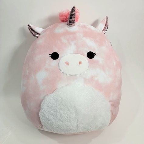 Squishmallows Are Cute, Cuddly, And Ready To Join Your Squad. Made With Super Soft, Marshmallow-Like Material, Squishmallows Offer Comfort, Support And Warmth As Friends, Couch Companions, Pillow Pals, Bedtime Buddies And Travel Teammates. Friends Couch, Unicorn Pig, Waffle Quilt, Large Stuffed Animals, Cow Costume, Unicorn Stuffed Animal, Pillow Pals, Baby Security Blanket, Dog Stuffed Animal