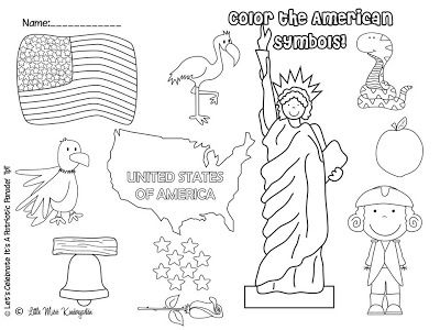 Patriotic Fun! - Pinned by @PediaStaff – Please Visit  ht.ly/63sNt for all our pediatric therapy pins Miss Kindergarten, Patriotic Symbols, Happy Presidents Day, Kindergarten Social Studies, Constitution Day, Pediatric Therapy, American Symbols, Social Studies Activities, Kindergarten Lessons