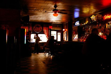 It's so dark in here! Bartender Aesthetic, Kylie Scott, Drawing Blood, Beer Hall, Dive Bar, Daily Grind, Beer Bar, Bar Ideas, About Cats