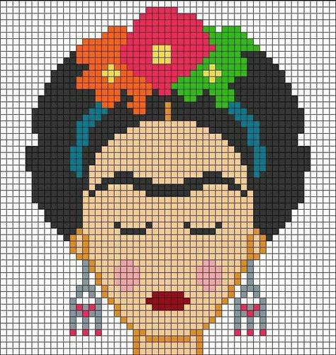 Modele Pixel Art, Crochet Wall Art, Pixel Crochet, Tapestry Crochet Patterns, Pixel Pattern, Pixel Art Pattern, Crochet Tapestry, Crochet Applique, Crochet Chart