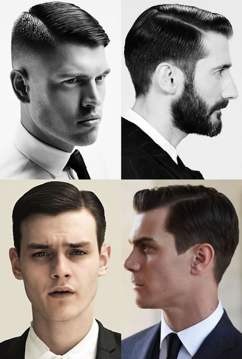 9 Classic Men’s Hairstyles That Will Never Go Out of Fashion | FashionBeans Mens 50s Hairstyles, Classic Mens Haircut, Classic Mens Hairstyles, The Quiff, Classic Haircut, Hairstyles Men, Classic Hairstyles, Athletic Hairstyles, Natural Hair Styles Easy