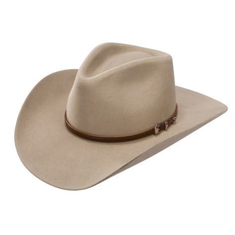 Stetson 4X 100% Buffalo Felt Seneca Pinch Front Crown Cowboy Hat 3 3/4" Brim | eBay Cowboy Wear, Stetson Cowboy Hats, Cowboy Hat Styles, Cowboy Buckle, Felt Cowboy Hat, Kangol Hats, Lifeguard Hat, Outback Hat, Felt Cowboy Hats