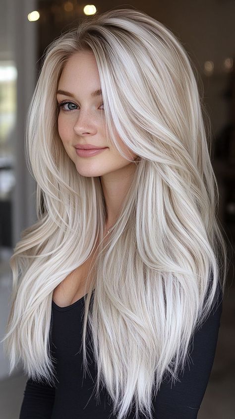 Hair Colors For Summer, Gorgeous Blonde Hair, Blonde Hair Characters, Platinum Blonde Hair Color Ideas, Maths Teacher, Pretty Blonde Hair, Bright Blonde Hair, Blonde Hair Colors, Icy Blonde Hair