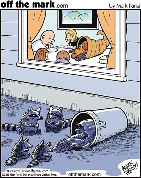 Thanksgiving Humor Hilarious Laughing, Thanksgiving Humor, Mark Parisi, Thanksgiving Jokes, Thanksgiving Cartoon, Off The Mark, Senior Humor, Holiday Cartoon, Thanksgiving Blessings