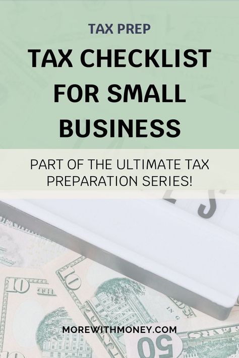 Use our small business tax prep checklist to streamline your tax preparations, covering all aspects of business income tax and finance business basics for your startup business. These checklists will help your finances stay organized throughout the year and work out how to calculate and save your quarterly taxes for your creative small business. Get more freelance business tips, freelance finance tips, freelance tax prep and business ideas on More With Money. Tax Prep Checklist, Unique Small Business Ideas, Tax Checklist, Small Business Ideas Startups, Easy Small Business Ideas, Easy Business Ideas, Prep Checklist, Tax Write Offs, Accounting Basics