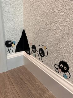 Soot Sprite, Soot Sprites, Weird Tattoos, Cute Room Decor, House Inspo, Bored Panda, Studio Ghibli, Wall Decal, Room Inspo