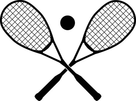 Squash Rackets, Flat Style, Fashion Flats, Vector Art, Tee Shirt, White Background, White, Quick Saves