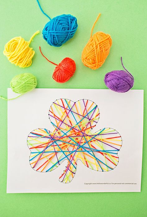 Rainbow Shamrock, Shamrock Art, Shamrock Craft, March Crafts, St Patricks Day Crafts For Kids, St. Patrick's Day Crafts, Rainbow Paper, Rainbow Crafts, St Patrick's Day Crafts