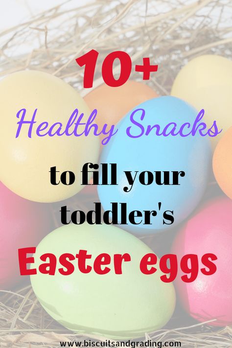 10+ Healthy Snacks to Fill Your Toddler's Easter Basket and Eggs #toddlereaster #healthyeaster #easterbasketfiller #healthysnacks #healthytoddler Healthy Easter Treats For Toddlers, Healthy Easter Basket, Fruit Strips, Yogurt Melts, Egg Biscuits, Unique Easter Baskets, Egg Snacks, Healthy Toddler Snacks, Healthy Easter