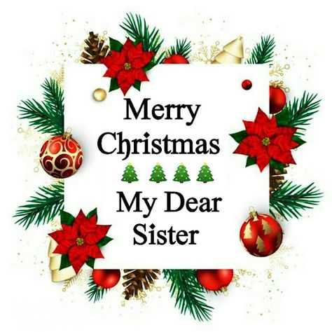 Sister Merry Christmas Images Merry Christmas Sis, Merry Christmas Pics, Telegram Wallpaper, Happy Christmas Day Images, Merry Christmas Wallpapers, Merry Christmas Sister, Christmas Facebook Cover, Happy Christmas Day, Merry Christmas Gif