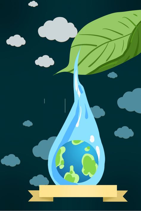 Water Conservation Protection Globe Poster Background Save Water Poster Creative Ideas, Save Water Images, Poster Motivasi, Water Conservation Poster, تلوث المياه, Save Water Drawing, Save Water Poster, Earth Logo, Bawah Air