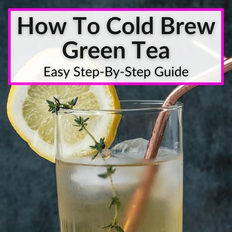 Once you know how to cold brew green tea, you'll see how easy it is. It does take much more time than hot brewing, though. But cold brewed tea has more health... Cold Green Tea, Used Tea Bags, Best Green Tea, Green Tea Bags, Best Shakes, Tea Tasting, Steeped Tea, Matcha Powder, Flavored Tea