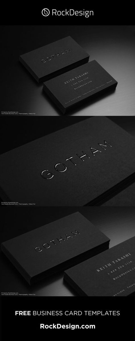 Matte Black Business Card Design, Black Embossed Business Card, Professional Card Design, Black On Black Graphic Design, Black Foil Business Card, Black On Black Business Cards, Premium Card Design, Matte Black Business Cards, High End Business Cards