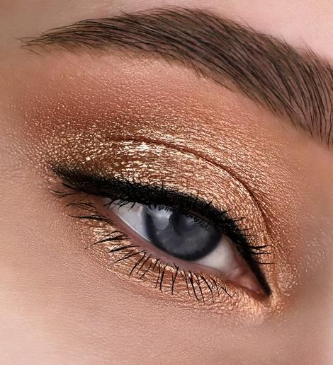 LuxVisage Metal Hype Liquid Eyeshadows – DiffLand Gold Wedding Makeup, Spring Eyeshadow, Bronze Eye Makeup, Gold Makeup Looks, Gold Eye Makeup, Dance Makeup, Gel Texture, Eye Makeup Pictures, Eye Makeup Designs