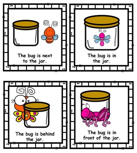 Bug themed spatial concept activity packet Spatial Relationships Preschool, Spatial Concepts Activities, Spatial Concepts, Spatial Relationships, Thematic Units, Teaching Style, Unit Plan, Independent Work, Hungry Caterpillar