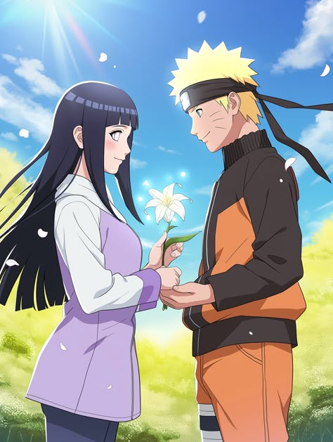 Hinata Naruto Wallpaper, Naruto Hinata Wallpaper, Naruto And Hinata Wallpaper, Hinata And Naruto, Baruto Manga, Naruto And Sasuke Kiss, Photo Naruto, Naruto Family, Naruto Y Hinata