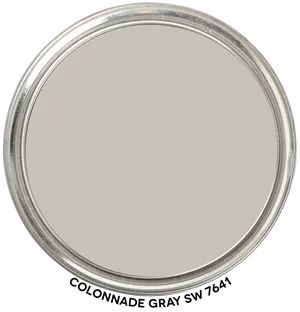 Expert SCIENTIFIC Color Review of Colonnade Gray SW 7641 by Sherwin-williams Exterior Paint Palette, Paint Blob, Interior Door Colors, Home Depot Paint, Coventry Gray, Painted Interior Doors, Sherwin Williams Gray, Mindful Gray, Sherwin Williams Paint