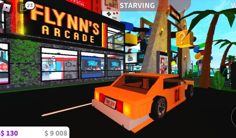 BLOXBURG General Lee Build at my Waterpark Bloxburg Arcade, Basketball Arcade Games, Cc Folder, General Lee, Sport Quotes Motivational, Sports Quotes, Arcade Games, Basketball, Building