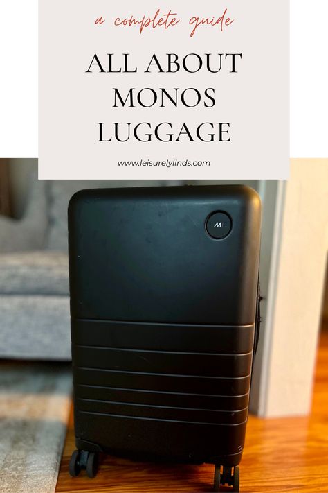 To date, my Monos Carry-On has been on a total of 22 flights over the past 9 months, making me finally ready to share honest feedback and how I like this suitcase. Monos Luggage, Plan Your Trip, Carry On, Travel Tips, To Share, The Past, How To Plan, Travel, Travelling Tips