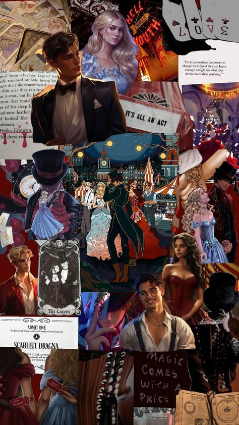 Caraval Art Collage Caraval Wallpaper, Caraval Aesthetic, Caraval Book, In Another Life, Admit One, Book Blogger, Book Inspiration, Art Collage, Book Characters