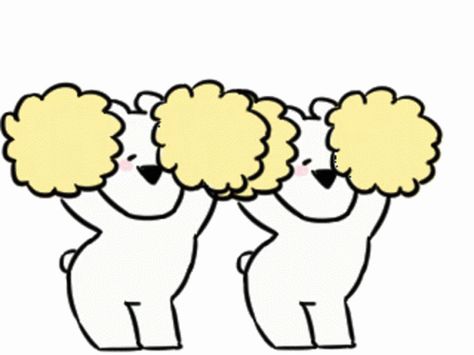 Cheers Cheering GIF - Cheers Cheering WellDone - Discover & Share GIFs Cheer Up Sticker, Line Sticker Gif, Cheers Emoji, Cheers Meme, Amazing Gifs, Bunny And Bear, Animation Tutorial, Cartoon Stickers, Some Funny Jokes