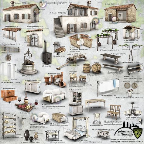 8f8 primavera in Toscana - The Vendor Key @ Arcade March 2015 Sims 4 Italy, Witchy House, Sims 4 Decades Challenge, Disney Challenge, Outside Decor, Resale Store, The Mansion, The Shed, Sims 4 Cas