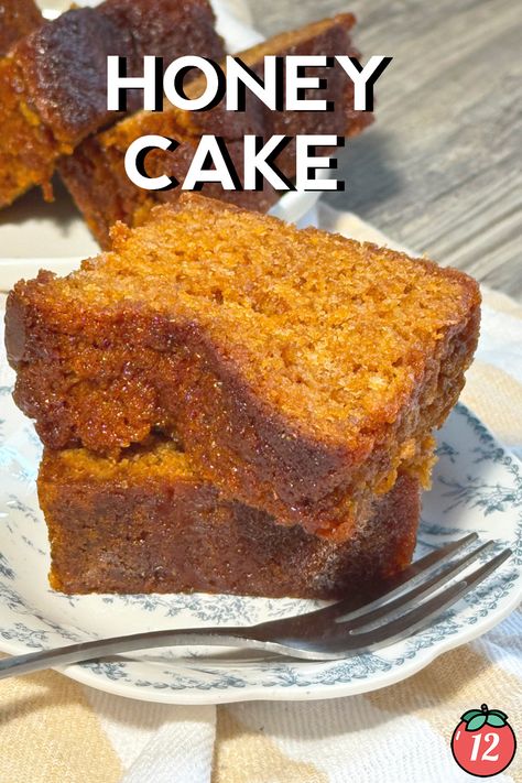 Honey Cake | 12 Tomatoes Honey Flavored Desserts, Easy Honey Cake, 12 Tomatoes Recipes Cakes, Honey Dessert Recipes, Dutch Honey Cake, Recipes With Honey, Twelve Tomatoes, Bunco Ideas, Honey Cakes