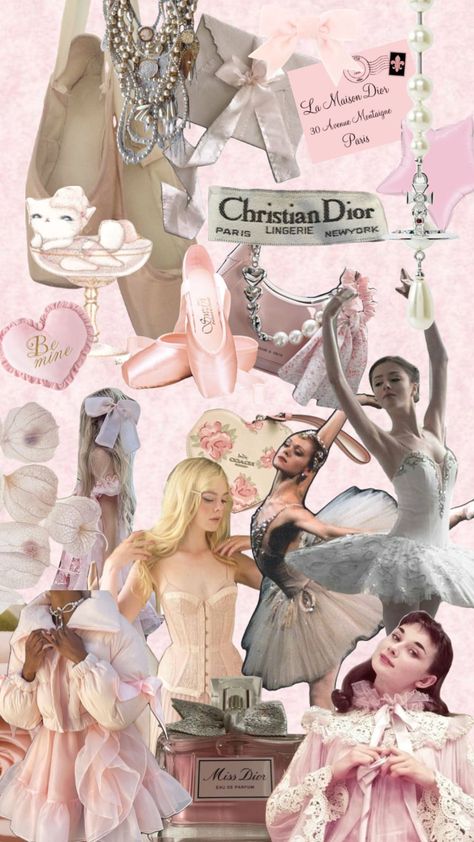 Check out CandiedGirl's Shuffles Dreams of a girl #vintage #coquette #pink #ballet Vintage Coquette, Coquette Pink, Girl Vintage, Aesthetic Vintage, Your Aesthetic, Pretty In Pink, A Girl, Mood Board, Ballet