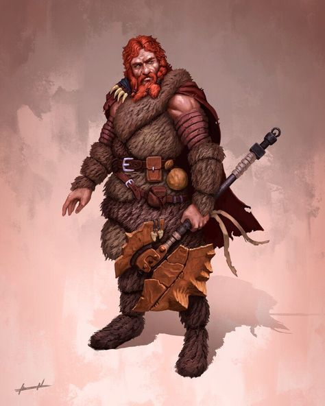 ArtStation - DnD Commission, Moznel wielding the Giant Slayer, Chevron Lowery Human Male, Viking Warrior, D&d Dungeons And Dragons, Dnd Characters, Character Portraits, Samurai Gear, Dark Fantasy, Dungeons And Dragons, Vikings