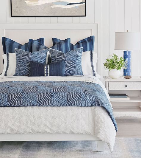 Coastal Bedding, Barclay Butera, House Bedrooms, Luxury Bedding Collections, Designer Bedding Sets, Comforter Bedding Sets, Eastern Accents, White Duvet Covers, Bed Sets