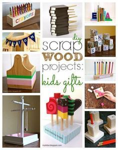 DIY Scrap Wood Projects: Home Decor - Jaime Costiglio Kids Woodworking Projects, Wood Projects For Kids, Wood Projects For Beginners, Woodworking Projects For Kids, Wood Projects That Sell, Woodworking For Kids, Small Woodworking Projects, Easy Wood Projects, Easy Wood