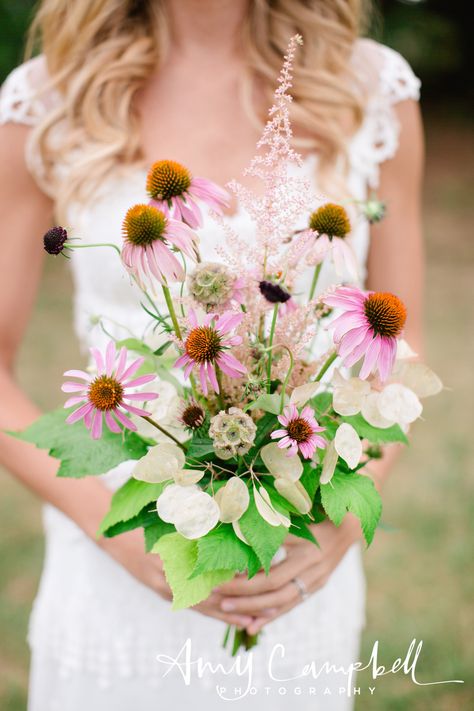 Echinacea Bouquet, Cone Flower Bouquet, Kentucky Wedding, Pennsylvania Wedding, Bouquet Design, Wildflower Wedding, Wedding Arrangements, Wedding Flower Arrangements, Wedding Deco