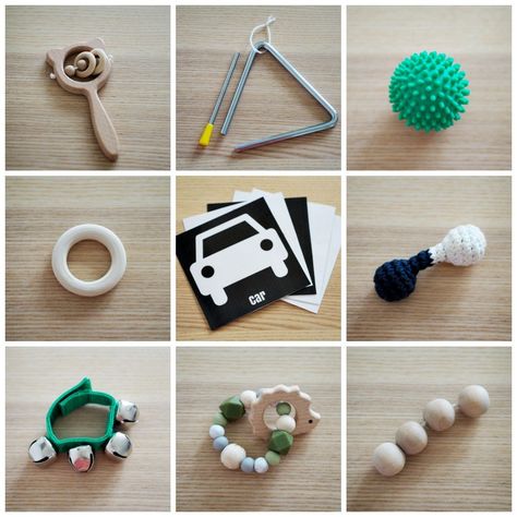 Sensory Toys For 6 Month Old, Montessori Toys For 6 Month Old, 6 Month Montessori, Newborn Montessori, Montessori Newborn, Montessori Toddler Rooms, Newborn Development, Modern Kids Toys, Montessori Infant