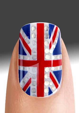 Oh Brittania British Nails, Union Jack Nails, One Direction Nails, Faux Nails, Nail Polish Gel, Cool Blonde Hair, England Flag, London Nails, Hot Nails