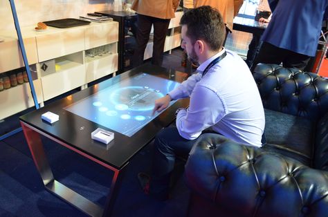 Videofonkia multi touch table Game Coffee Table, Multitouch Table, Coffee Table Games, Ar App, Interactive Table, Lg Display, Touch Table, Interactive Display, Computer Workstation