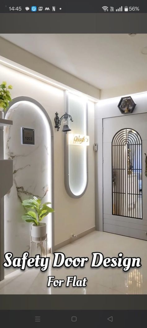 Main Door Flat Design, Bedrooms Door Design, Safety Door Design Entrance Modern For Flat, Steel Safety Door Design, Safety Door Design Entrance For Flat, Flat Entrance Lobby Design, Safety Door Design Entrance, Shoe Unit, Entrance Lobby Design