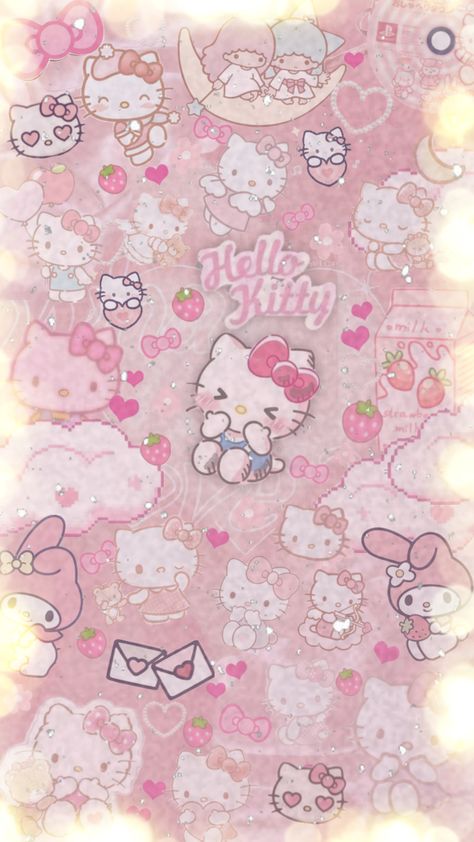 For @thespidergwen ‘s comp!!#hellokitty #pink#aesthetic #cute#vibes Pink Kitty Wallpaper, Pink Aesthetic Cute, Pink Hello Kitty Wallpaper Iphone, Hello Kitty Wallpaper Hd, Pink Wallpaper Hello Kitty, Hello Kitty Videos, Walpaper Hello Kitty, Whatsapp Wallpaper Cute, Kawaii Background