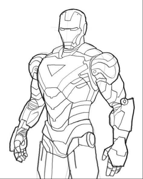 Drawing ideas Iron Man Drawing Easy, Iron Man Coloring, Iron Man Drawing, Avengers Coloring Pages, Avengers Coloring, Superhero Coloring Pages, Marvel Coloring, Superhero Coloring, Boy Coloring