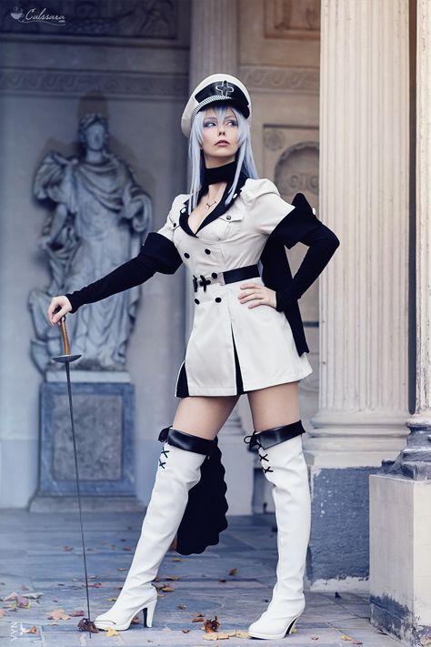 Calssara - Esdeath - Cosplay - Akame Ga Kill! Akame Cosplay, Esdeath Cosplay, Akame Ga Kill Esdeath, Kawaii Cosplay, Idee Cosplay, Akame Ga, Amazing Cosplay, Next Clothes, Cute Cosplay