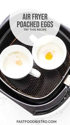 Eggs Air Fryer, Air Fryer Recipes Uk, Air Fryer Recipes Eggs, Soft Eggs, Poached Eggs Recipe, Actifry Recipes, Air Fryer Recipes Breakfast, New Air Fryer Recipes, Air Fryer Recipes Snacks