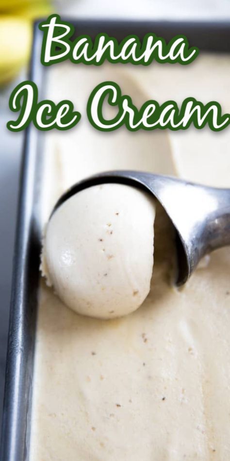 Cuisinart Ice Cream Recipes, Cuisinart Ice Cream Maker Recipes, Homemade Banana Ice Cream, Homemade Ice Cream Recipes Machine, Make Homemade Ice Cream, Banana Ice Cream Recipe, Best Homemade Ice Cream, Ice Cream Recipes Machine, Cuisinart Ice Cream