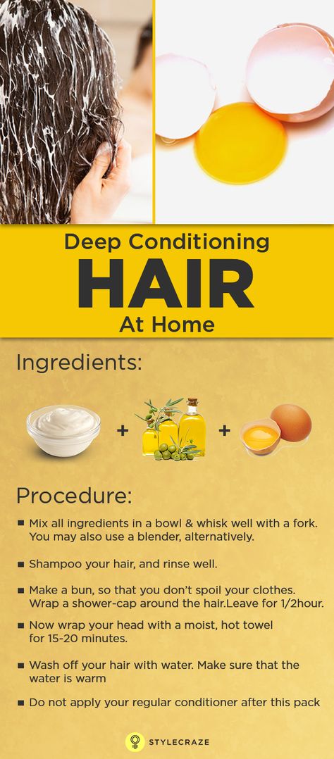 Deep conditioning is very essential for healthy hair. Here is how to go about deep conditioning for hair growth with simple ingredients. It makes ... Deep Conditioning Diy, Hair Care Diy, Diy Deep Conditioner, Hair Growth Mask Diy, Homemade Hair Treatments, Condition Hair, Conditioning Hair, Deep Conditioning Hair, Hair Mask For Damaged Hair