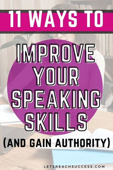 Communication, both verbal and nonverbal, is key to building authority and respect in the business world. Learning how to speak effectively can help build your brand awareness and grow your business. Here are 11 ways to improve your speaking communication skills so you can gain respect and develop a strong presence. Learn To Communicate Better, Learning Communication Skills, Strong Communication Skills, How To Build Communication Skills, How To Learn Communication Skills, How To Speak Professionally, How To Be A Good Communicator, How To Develop Communication Skills, How To Speak Better