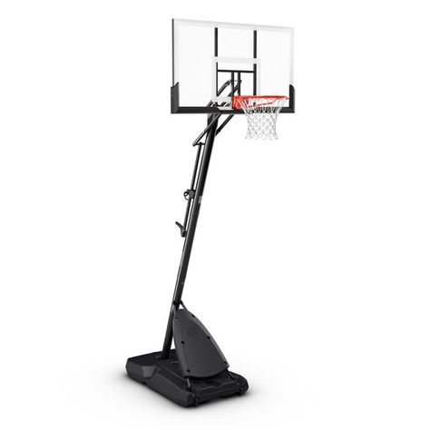 #AD Best Deals Online Sales-Spalding 54 In. Shatter-proof Polycarbonate Exacta height® Portable Basketball Hoop System Portable Basketball Hoop, Basketball Systems, Christmas Board, Basketball Hoops, Basketball Hoop, Sports Basketball, Driveway, Height Adjustable, Basketball