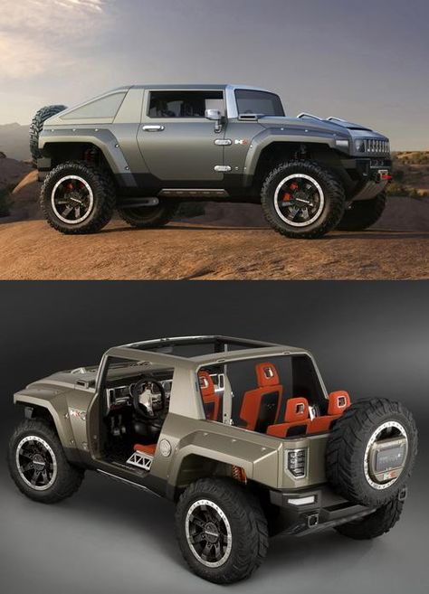 GM Hummer HX Hummer Hx, Jeep Concept, Custom Jeep, Suv Cars, Pt Cruiser, Jeep 4x4, Off Road, Fj Cruiser, Jeep Truck