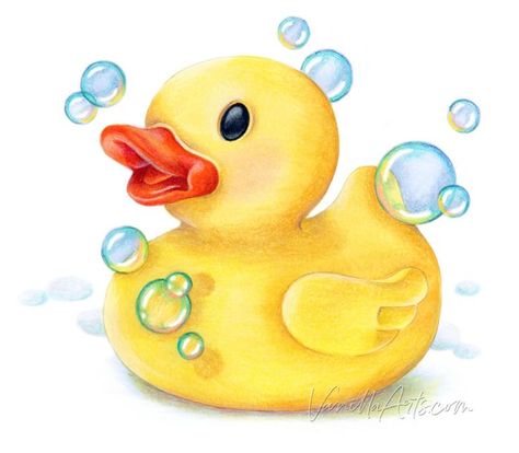 "Rubber Duck" is a coloring exercise for intermediate to advanced Copic Marker and colored pencil students. Can you find the shade? Can you color it accurately? Available in my digital stamp shop now. | VanillaArts.com | #copic #coloredpencil #adultcolori Duck Drawing, Duck Art, Hobbies To Try, 남자 몸, Copic Marker, Arte Inspo, Rubber Ducky, Color Pencil Art, Color Pencil Drawing