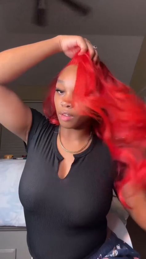 Watch red lace front wigs human hair on Amazon Live Red Lace Front Wigs, Lace Front Wigs Human Hair, Birthday Hair, Wigs Human Hair, Red Lace, Lace Front Wigs, Lace Front, Human Hair, Wigs